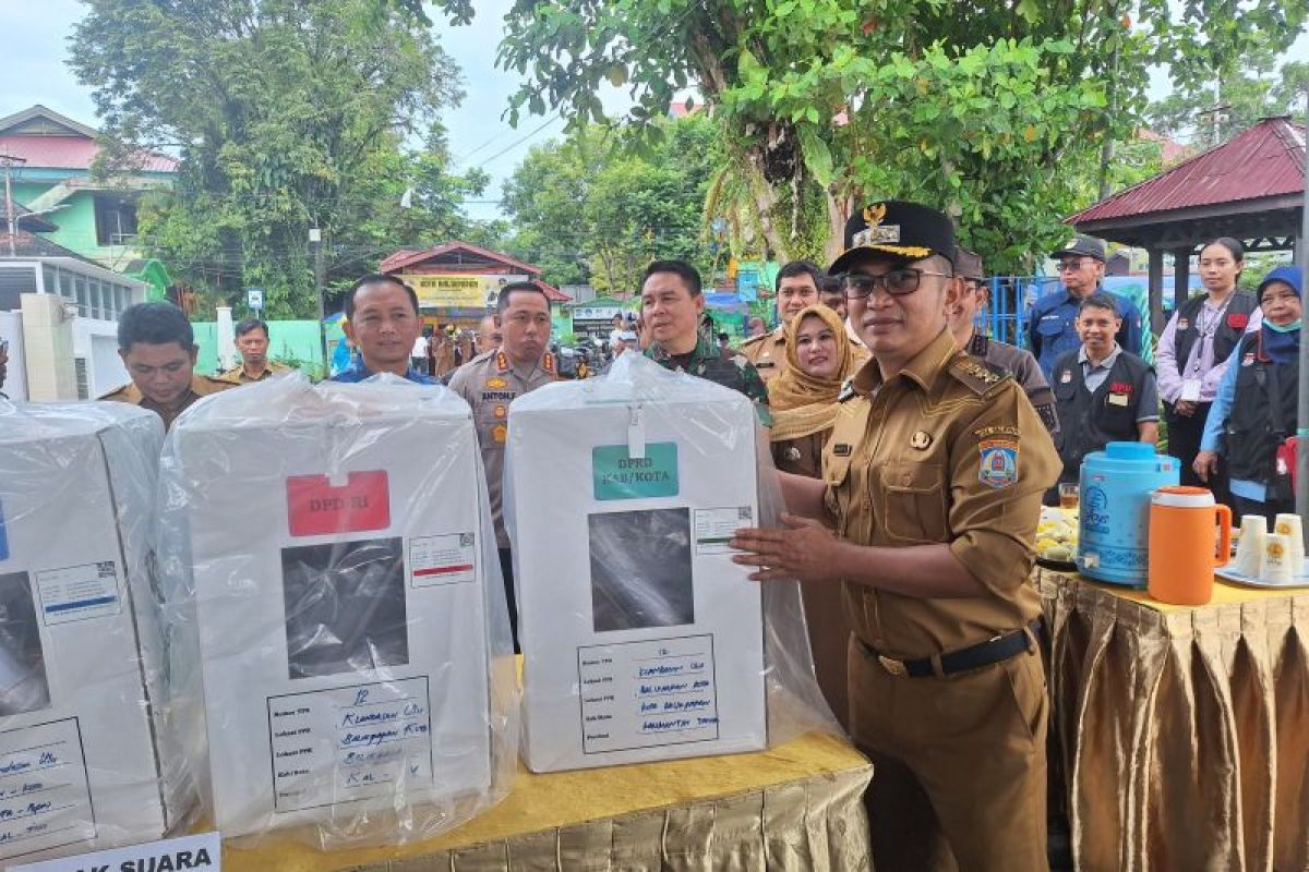 Sejumlah wilayah di Kaltim berpotensi hujan ringan saat pemilu