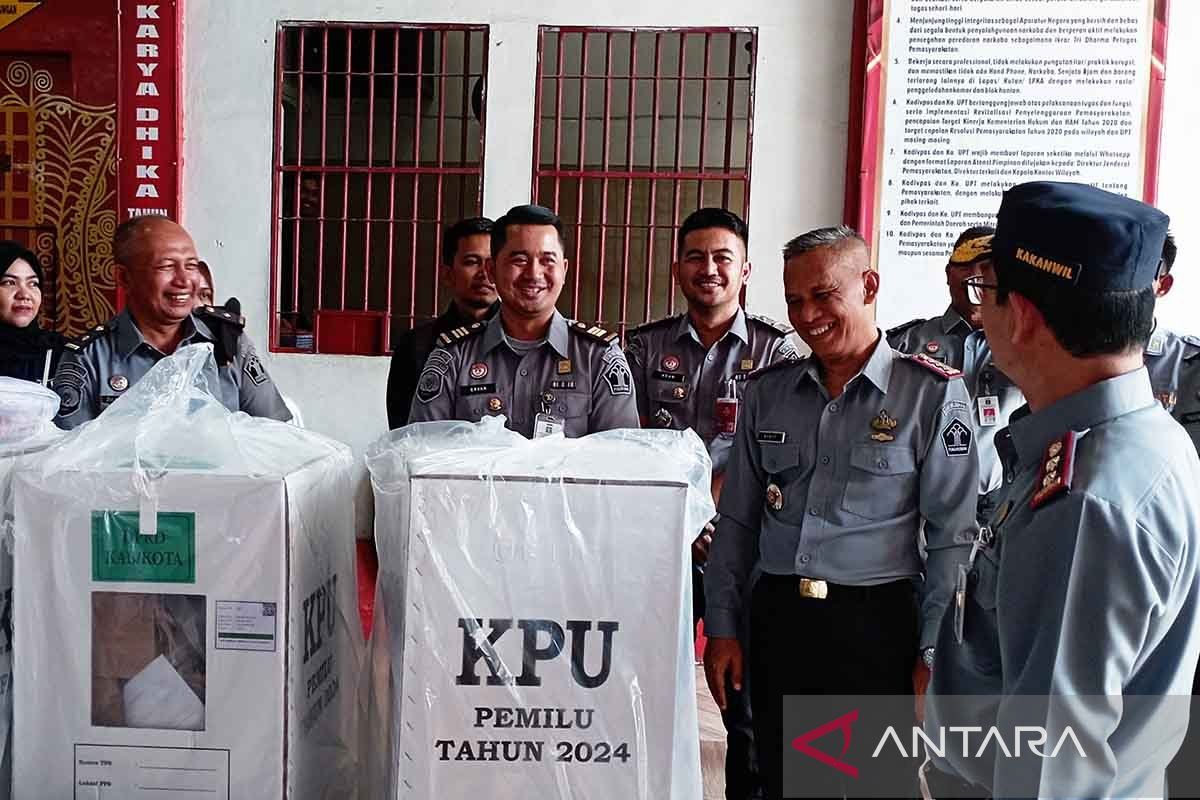 4.770 warga binaan di Aceh nyoblos di Lapas pada Pemilu 2024