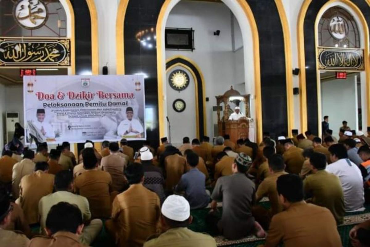 Pemprov Sulbar berzikir  bersama untuk wujudkan pemilu damai