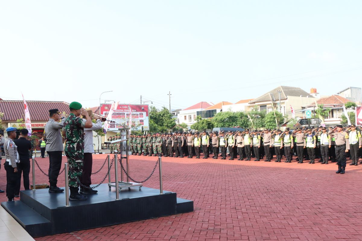 Pengamanan TPS di Jepara libatkan 8.779 personel  gabungan