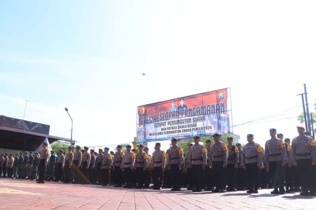 Ratusan anggota Polres-Kodim Ngawi tes kesehatan pengamanan TPS