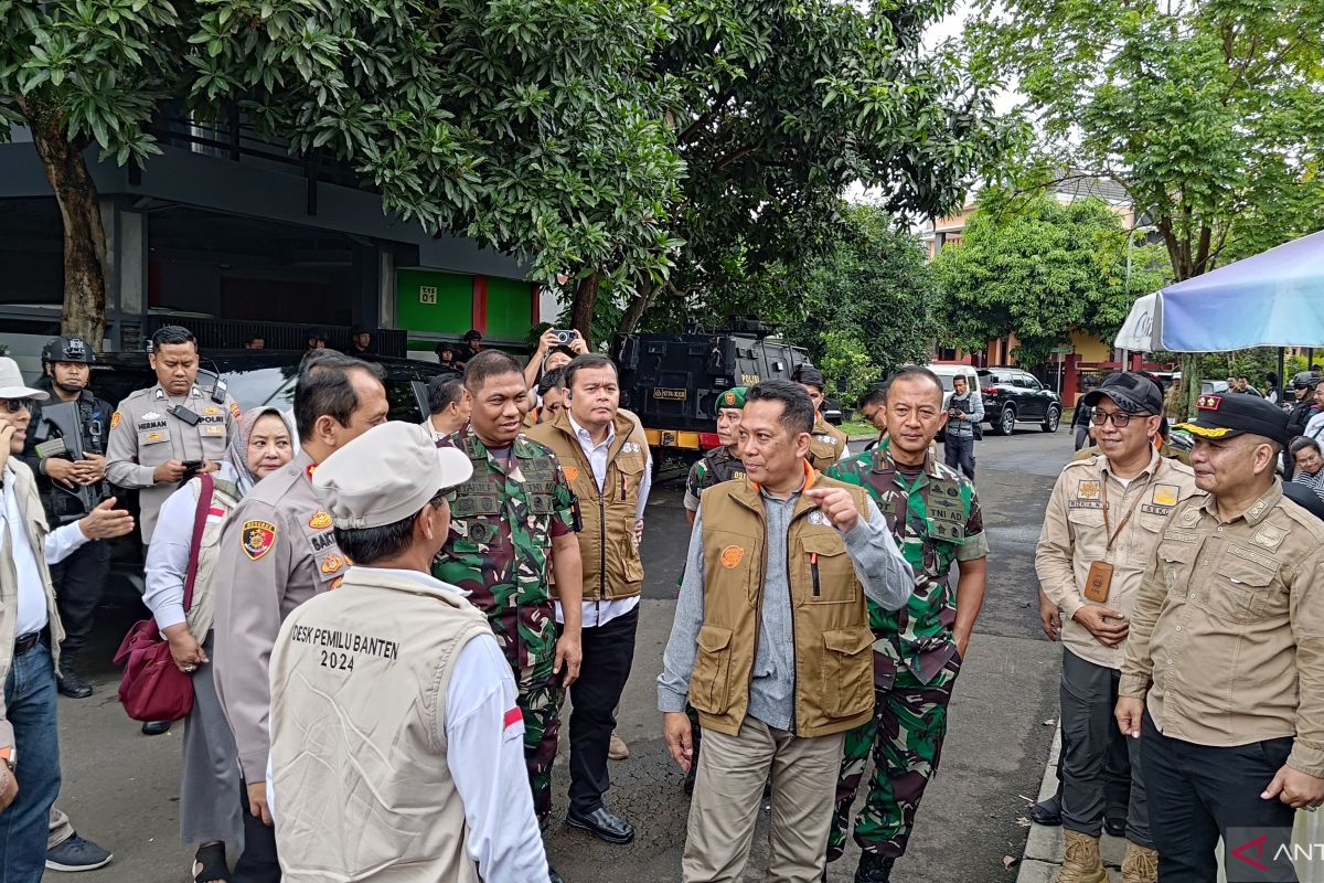 Forkopimda Tangerang pastikan kelancaran pemilu di TPS