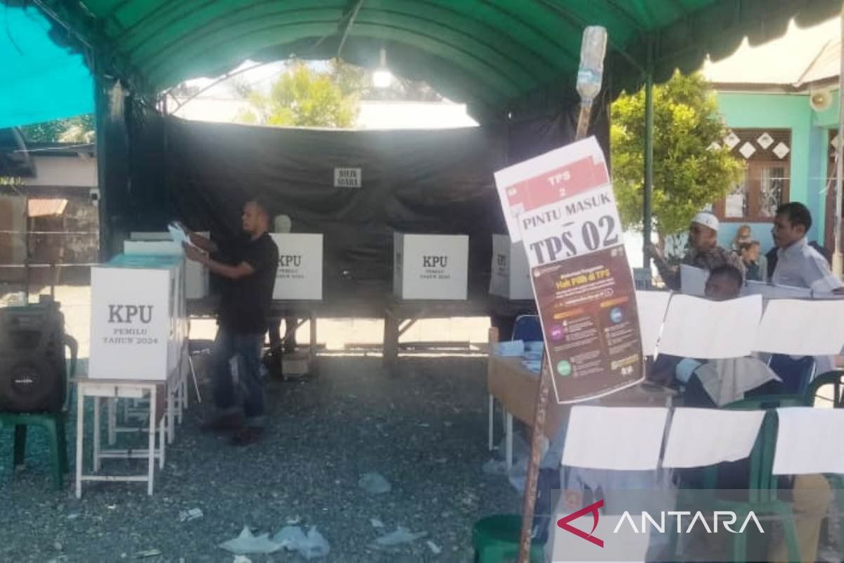 Pemungutan suara di TPS Nagan Raya yang rusak kotak suara tetap dilanjutkan, begini penjelasannya