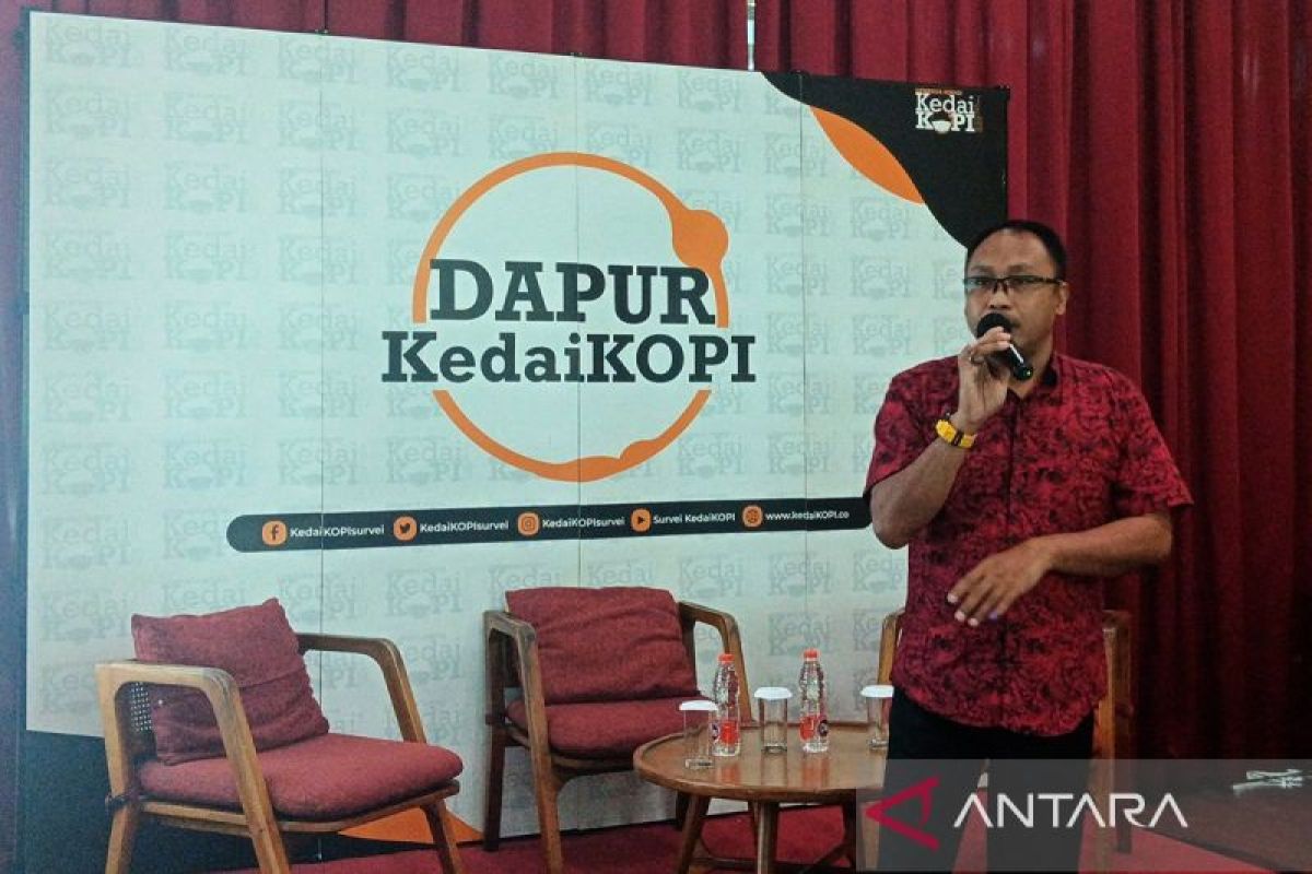 Hasil hitung cepat KedaiKOPI tunjukkan Prabowo-Gibran unggul sementara