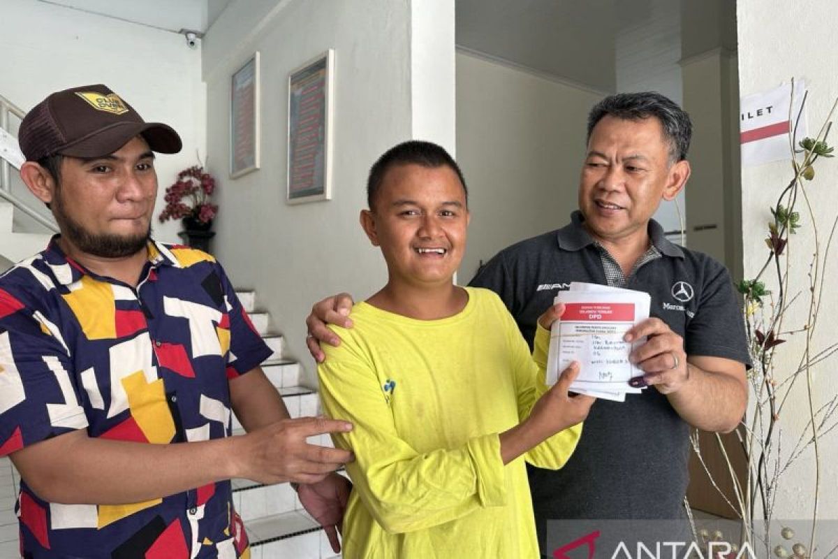 Penyandang disabilitas di Sulteng salurkan hak suara pemilu 2024