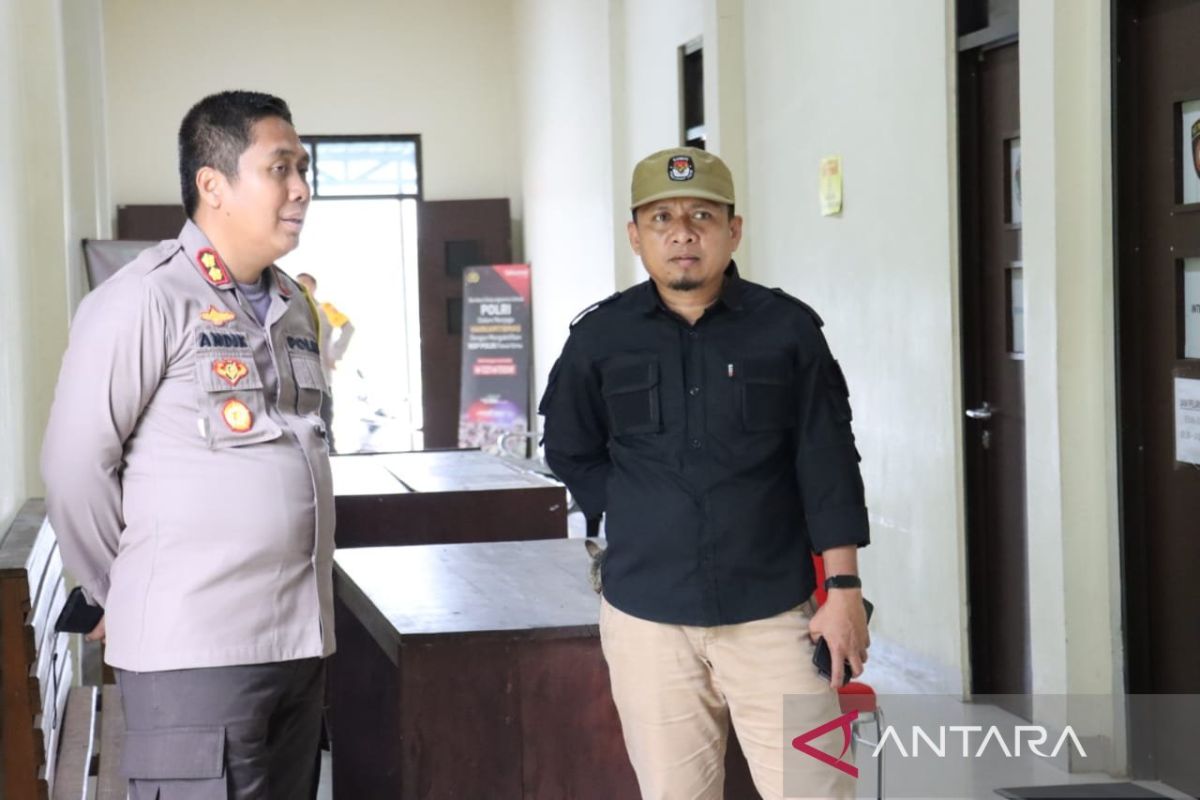KPU Gorontalo Utara pastikan tahanan di Mapolres gunakan hak pilih