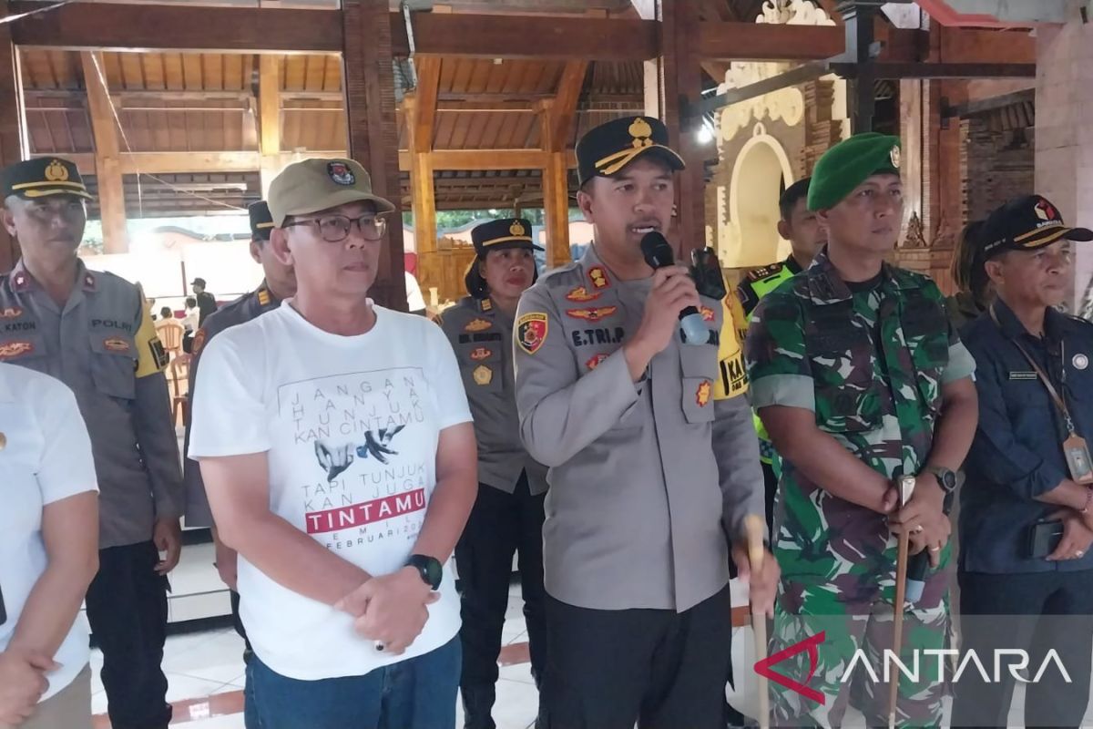 Polres dan Kodim amankan hasil pemilu di Jembrana