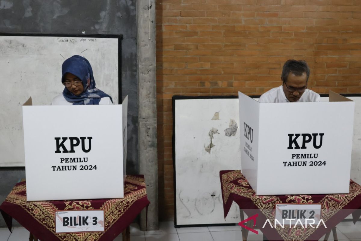 Bupati sebut pemungutan suara Pemilu 2024 di Bantul berjalan lancar