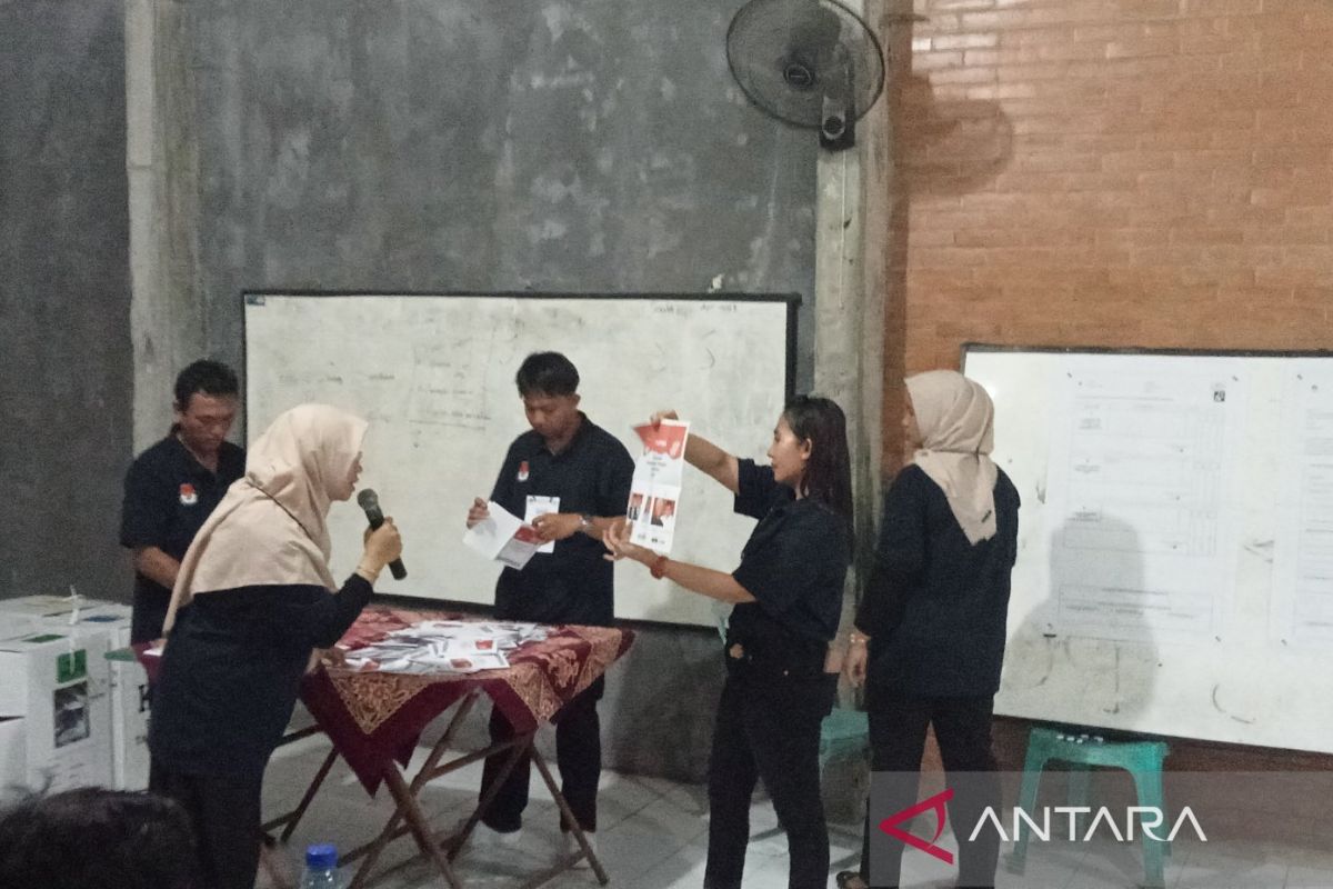 KPU Bantul: Pemilu berjalan lancar meski sejumlah TPS kekurangan surat suara