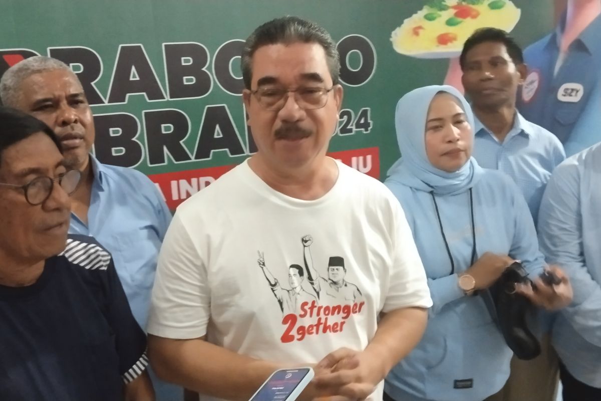 TKD Prabowo Gibran optimistis  menang Pilpres 2024 di Maluku