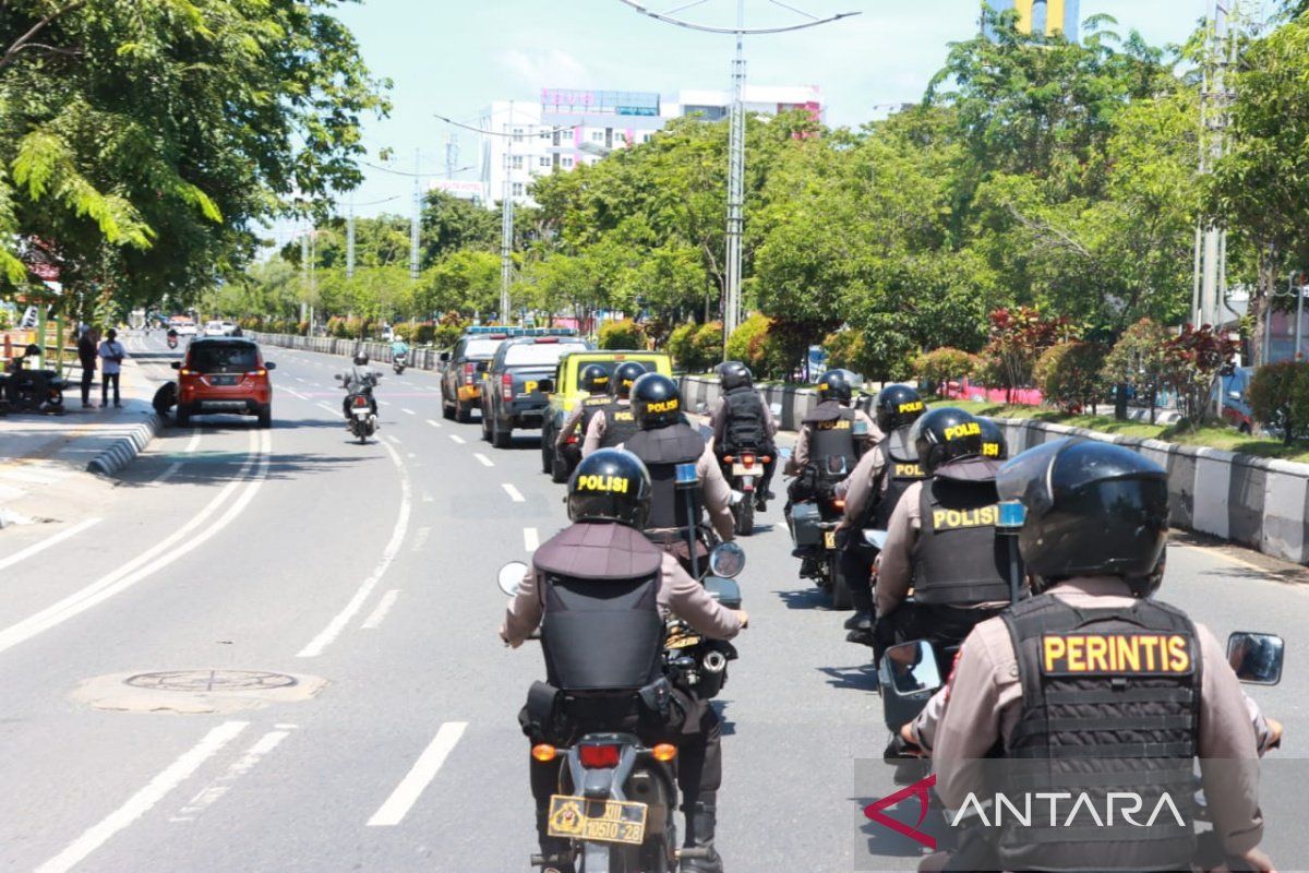 Kapolresta Banjarmasin jaga situasi keamanan usai pencoblosan