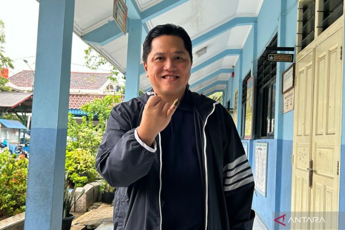 Erick Thohir: Partisipasi masyarakat pada Pemilu 2024 tinggi