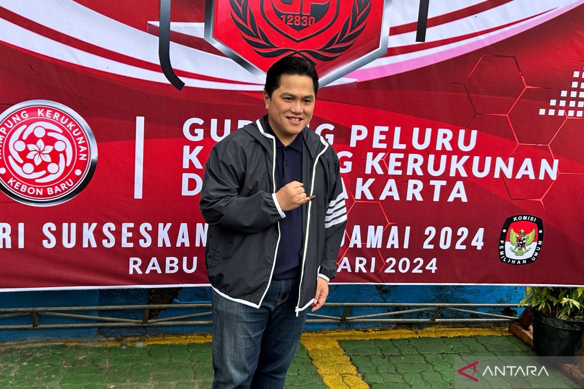 Erick Thohir sebut Pemilu 2024 beri stabilitas bagi pelaku usaha