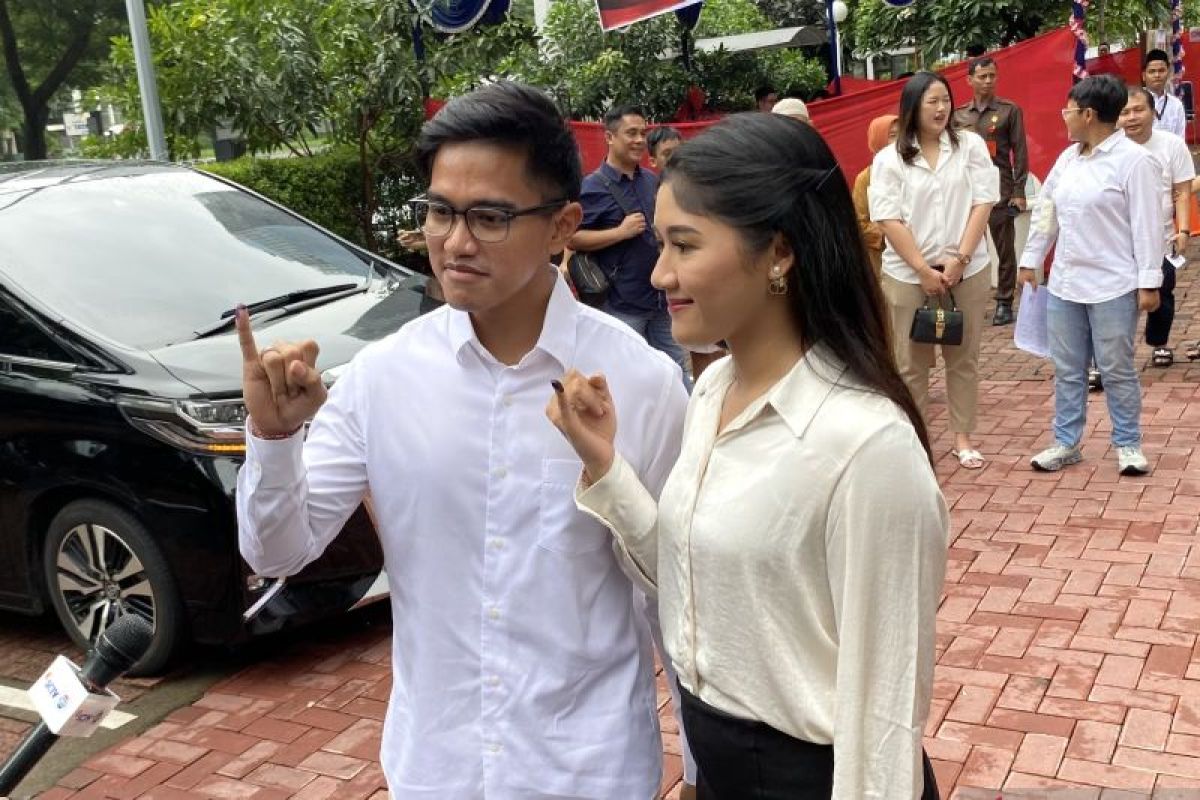 Usai mencoblos, Kaesang yakin PSI masuk Senayan