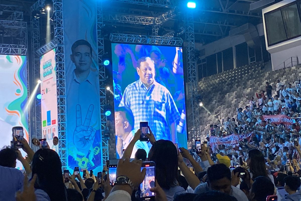 Prabowo: Kemenangan saya untuk rakyat Indonesia