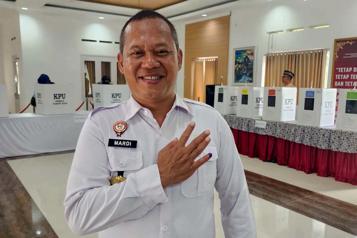 Sebagian napiter di Nusakambangan gunakan hak pilih