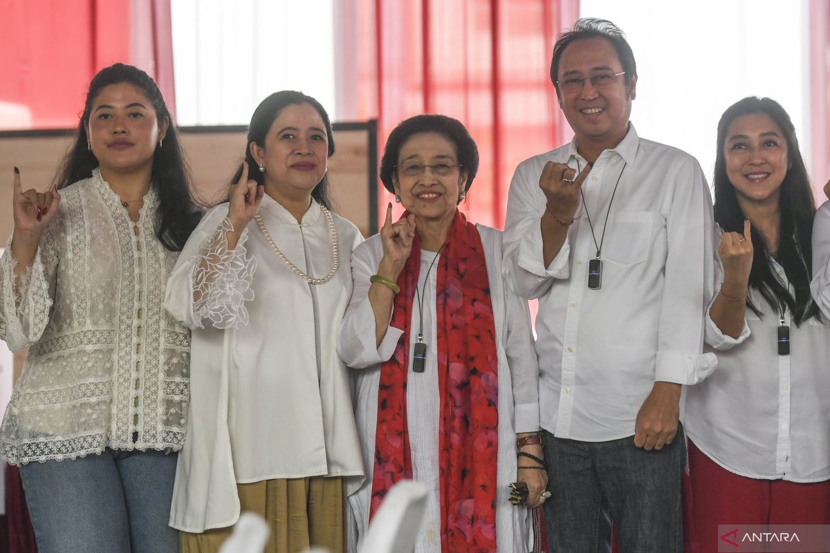 Pasangan AMIN unggul di TPS dimana Megawati 