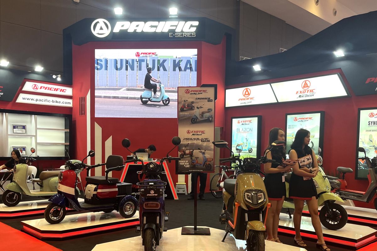 Pacific boyong motor listrik terbaru ke IIMS 2024