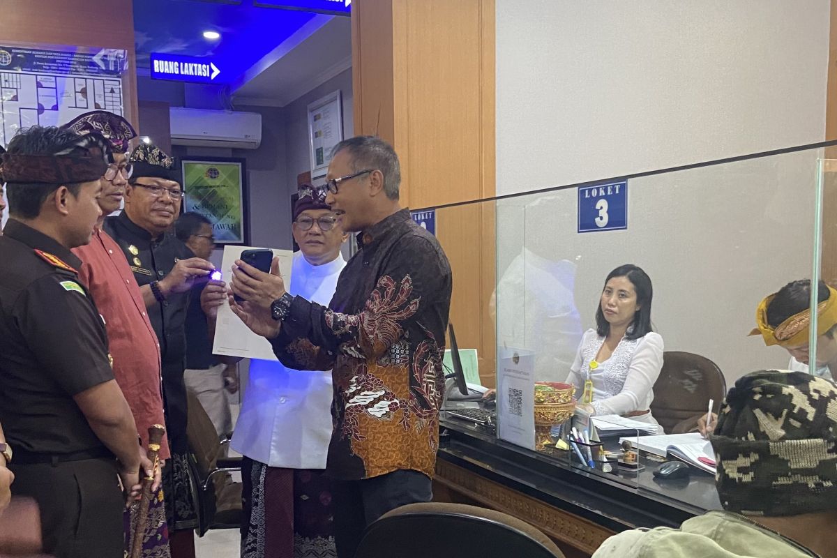 Kementerian ATR/BPN Bali telah layani sertifikat elektronik di Badung