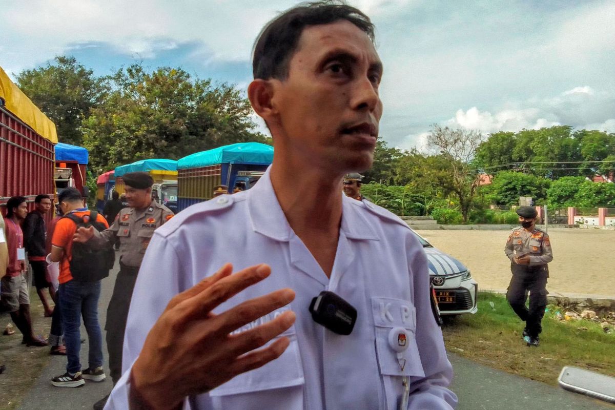KPU Kota-Palu: Penghitungan suara pemilu rampung di 1.072 TPS