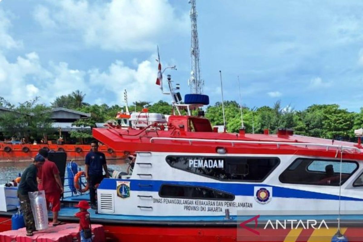 Gulkarmat mulai operasikan kapal pemadam baru di Kepulauan Seribu