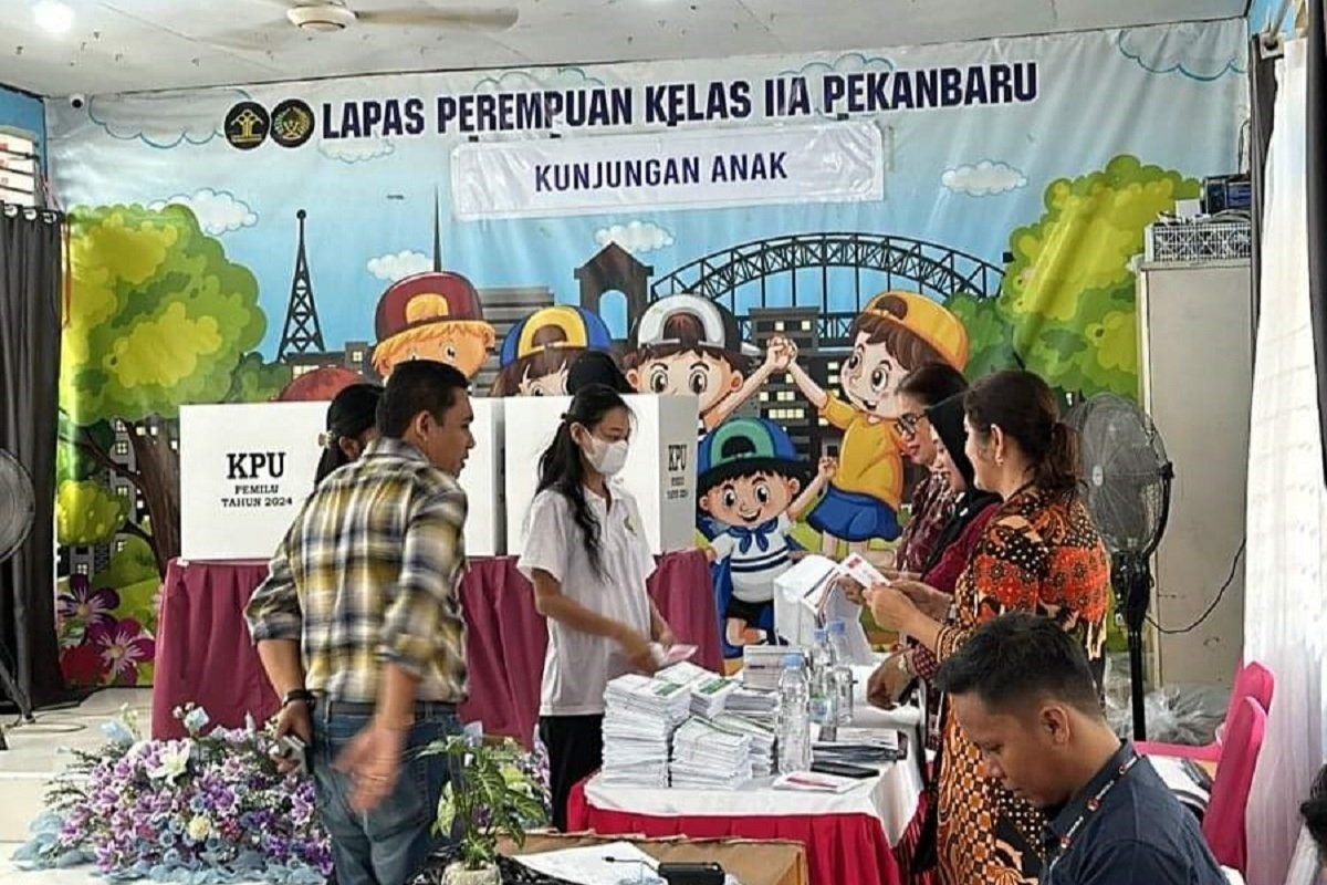 Kanwil Kemenkumham Riau siapkan 39 TPS bagi warga binaan