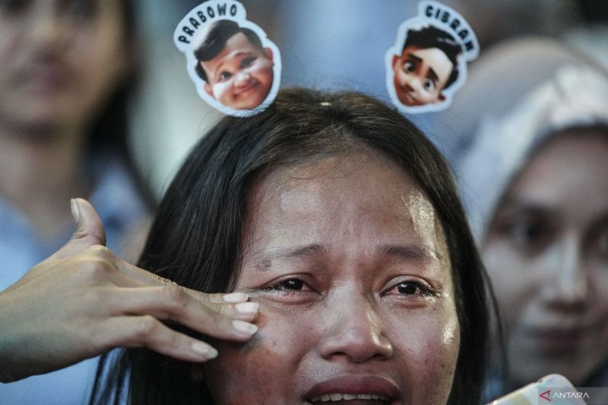Relawan sebut besarnya perolehan suara Prabowo-Gibran bukti kepercayaan rakyat