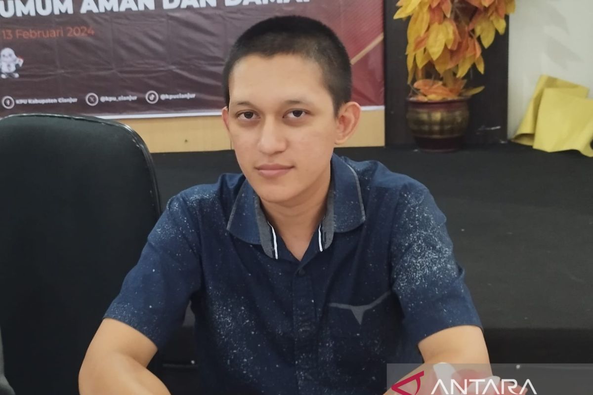 KPU Cianjur catat angka partisipasi Pemilu 2024 sekitar 75 persen