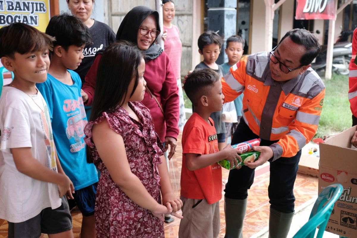 SIG beri bantuan bagi korban bencana banjir bandang Grobogan dan Demak