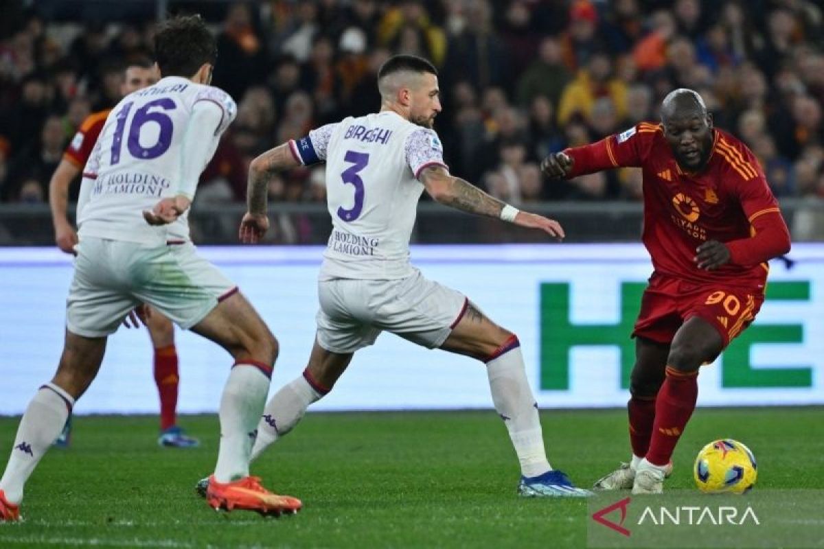 Hasil Liga Europa: AS Roma imbang, AC Milan menang meyakinkan 3-0 atas Rennes