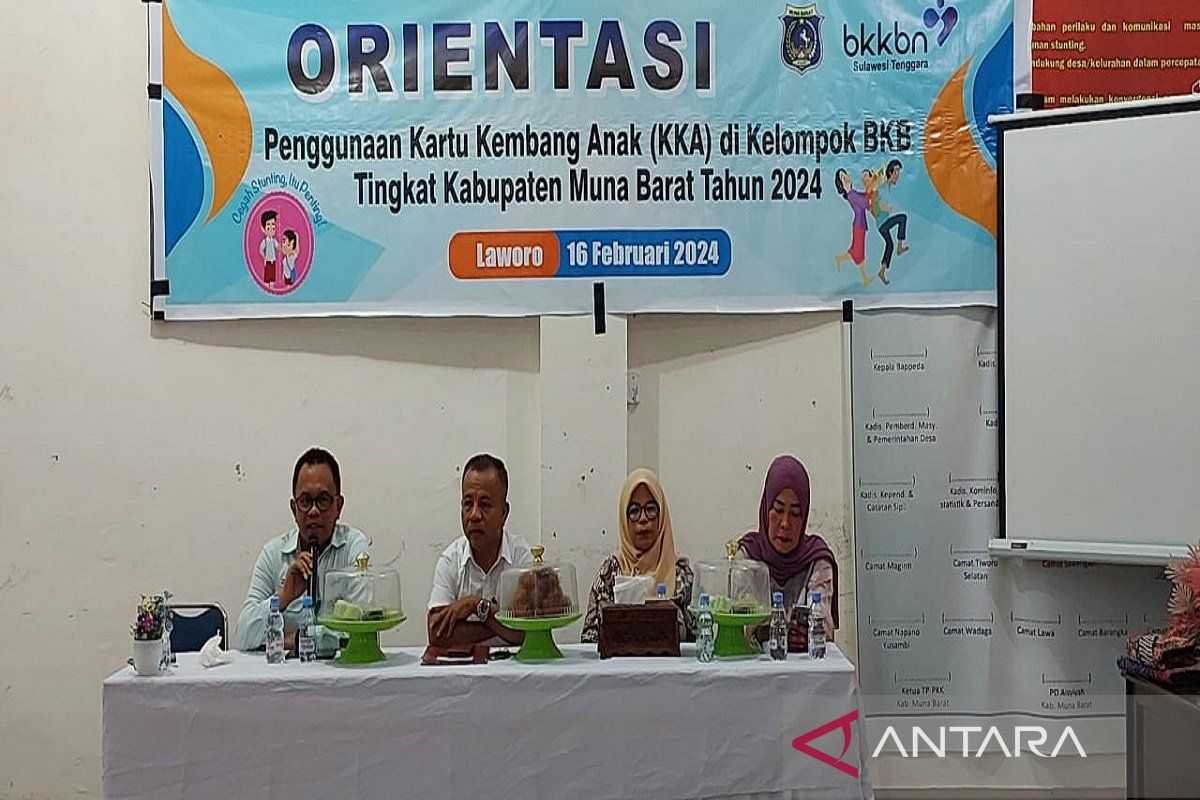 BKKBN Sultra gelar orientasi KKA cegah stunting di Muna Barat