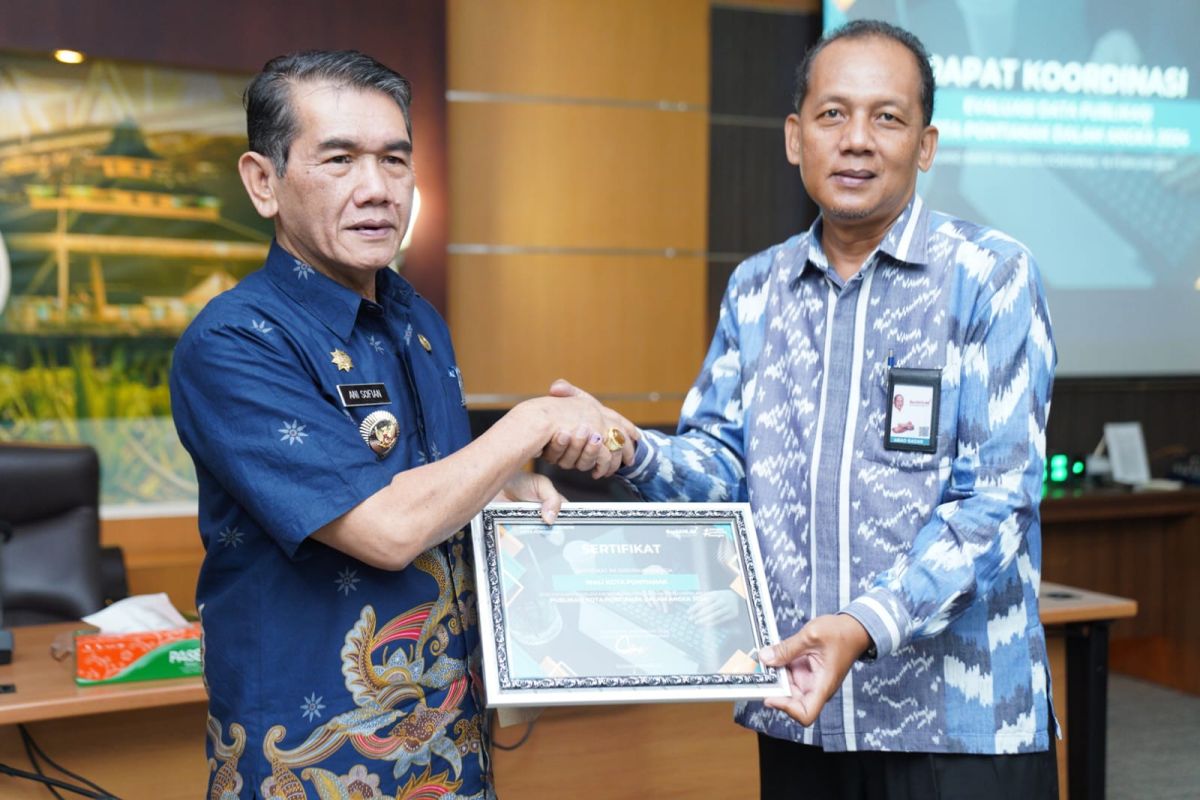 Angka indeks pembangunan statistik Pontianak 2023 tertinggi di Kalimantan Barat