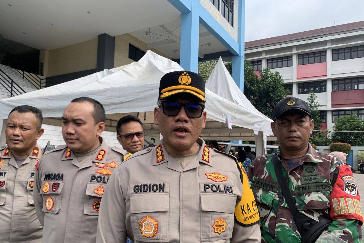 Polres Jakut gelar layanan kesehatan pada petugas penyelenggara pemilu