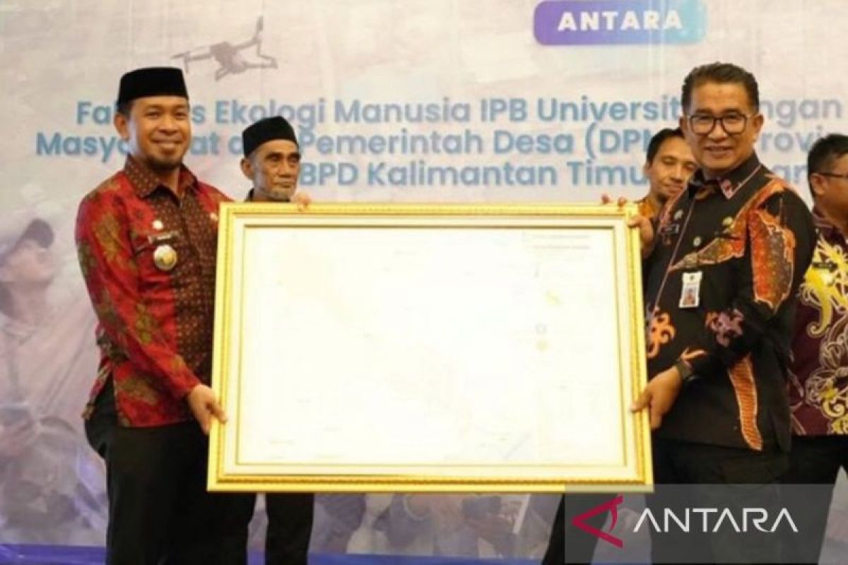 IPB serahkan sensus data desa dan kelurahan  presisi di PPU