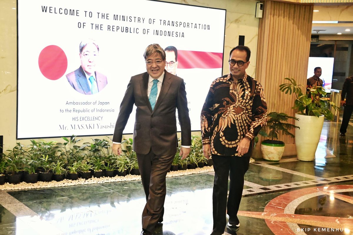 Indonesia dan Jepang perkuat kerja sama sektor transportasi
