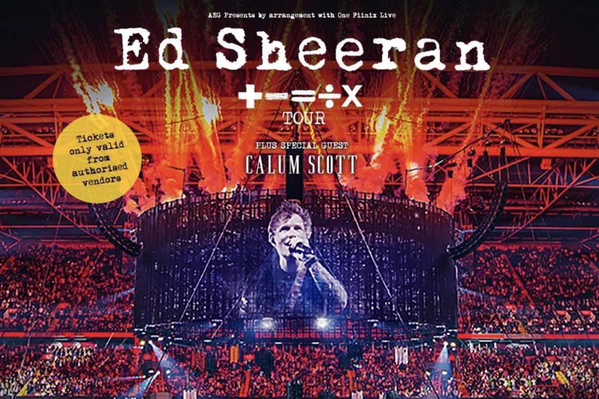 Lokasi Konser Ed Sheeran dipindahkan ke JIS pada 2 Maret