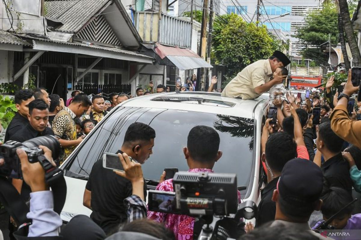 Prabowo-Gibran unggul 58,18 persen dalam "quick count" Indikator