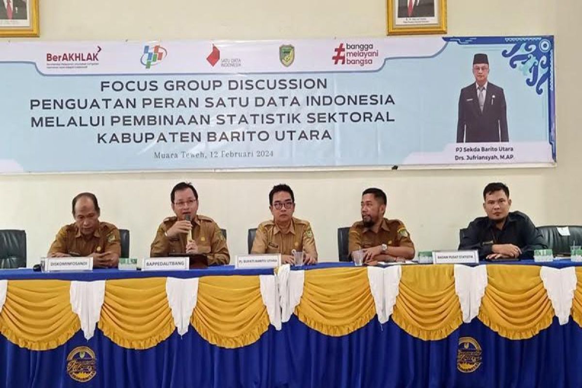 Pemkab Barito Utara lakukan Forum Satu Data Indonesia