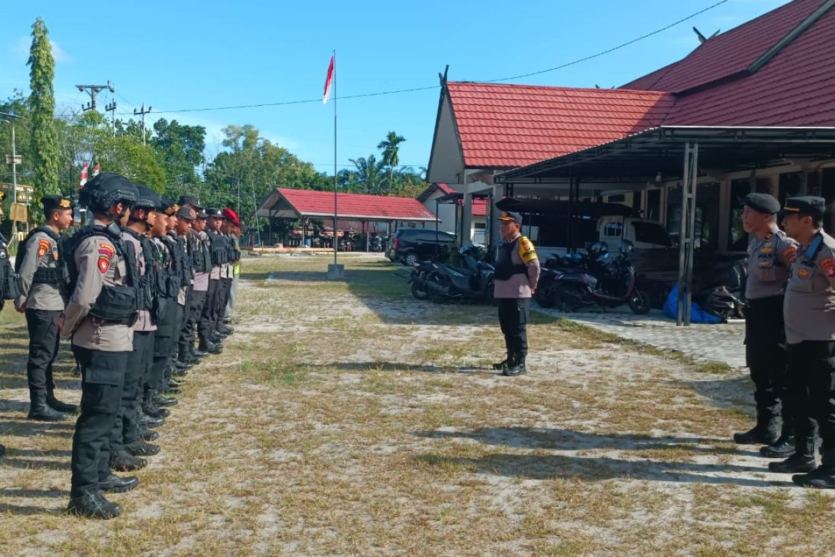 Polresta Palangka Raya jaga ketat penghitungan dan rekapitulasi hasil suara