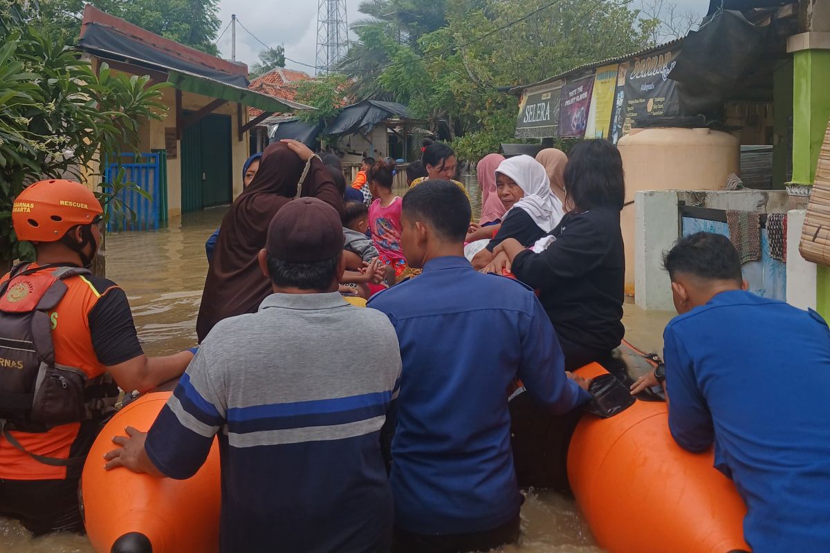BPBD: 5.413 jiwa di Kabupaten Tangerang terdampak banjir 