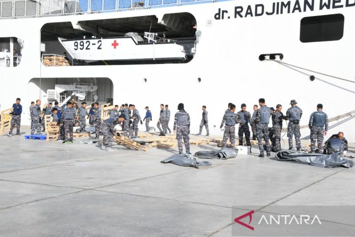 KRI Radjiman rampungkan misi di Mesir dan bersiap berlayar kembali ke Indonesia