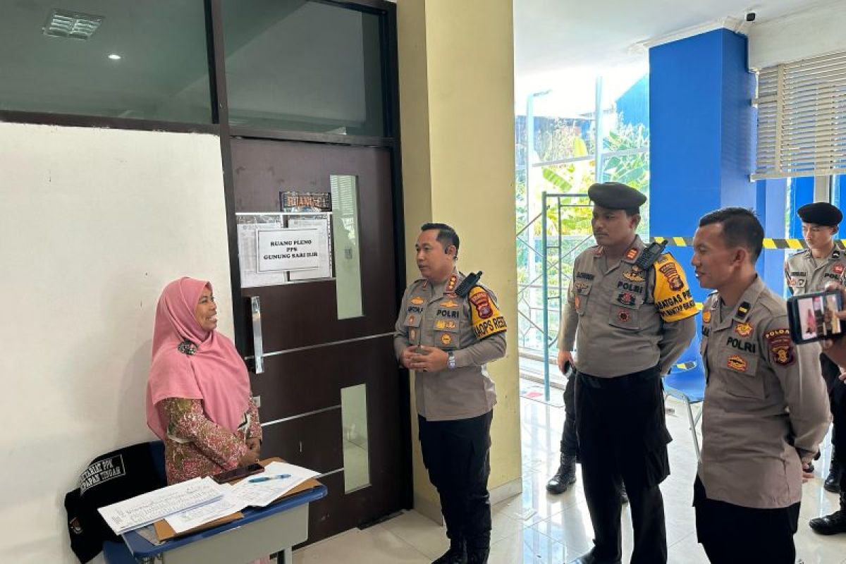 Polres Balikpapan kerahkan 212 personel di sidang pleno surat suara