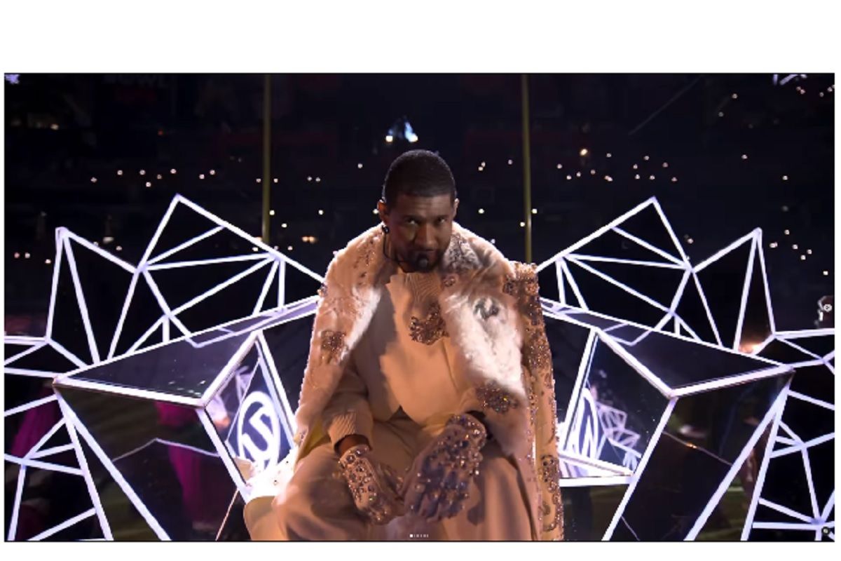 Usher buka suara atas ketidakhadiran Bieber di panggung Super Bowl