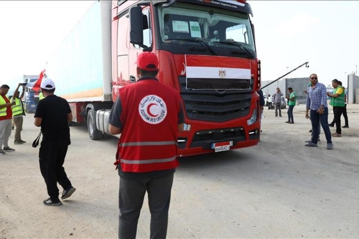Mesir dirikan pusat logistik di Rafah untuk fasilitasi bantuan ke Gaza