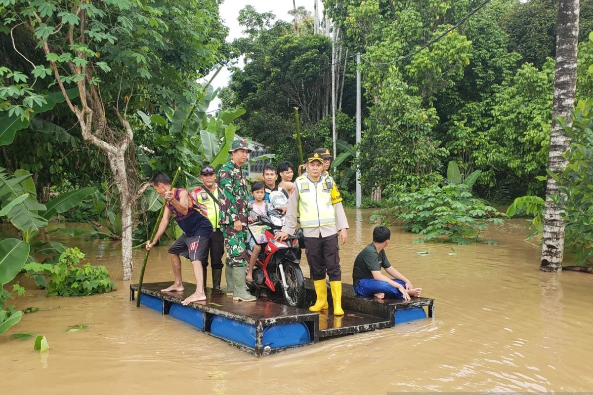 BPBD sebut 165 hektare lahan pertanian di OKU terendam banjir