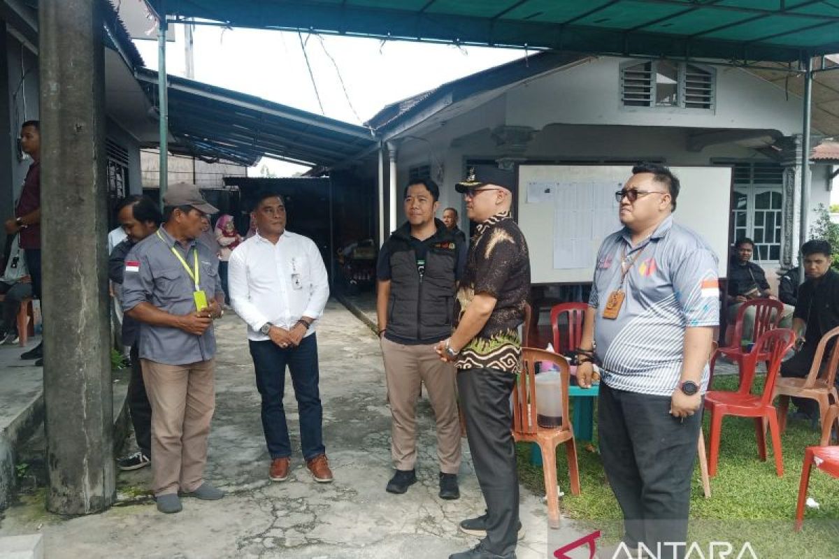 Pj Bupati Belitung tinjau pelaksanaan PSU Pemilu 2024