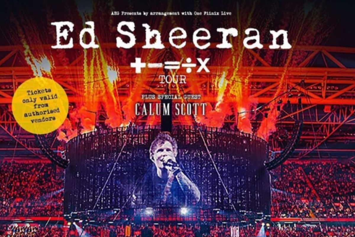 Konser Ed Sheeran dipindah dari GBK ke JIS