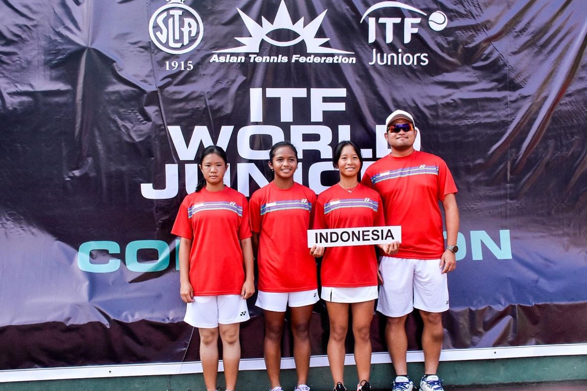 Timnas U14 putri bertanding di kualifikasi ITF World Junior Tennis