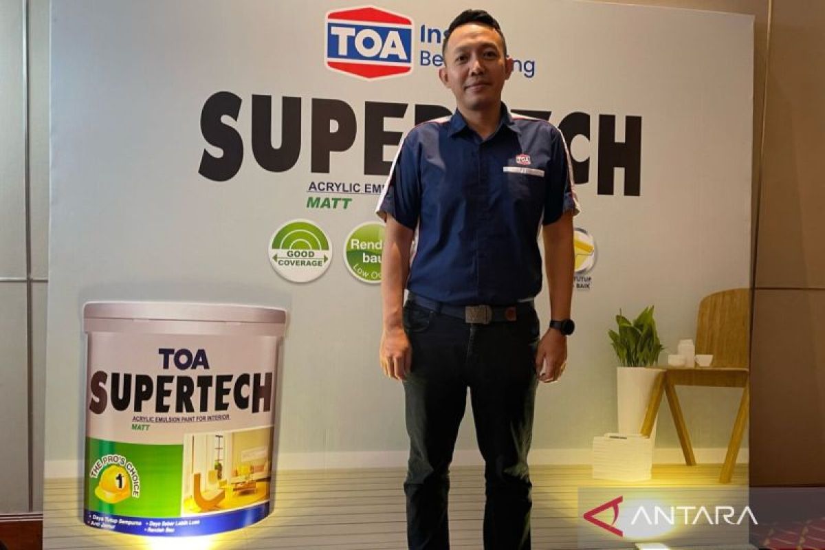 TOA Supertech Diluncurkan di Medan, Jadi Solusi Kebutuhan Cat