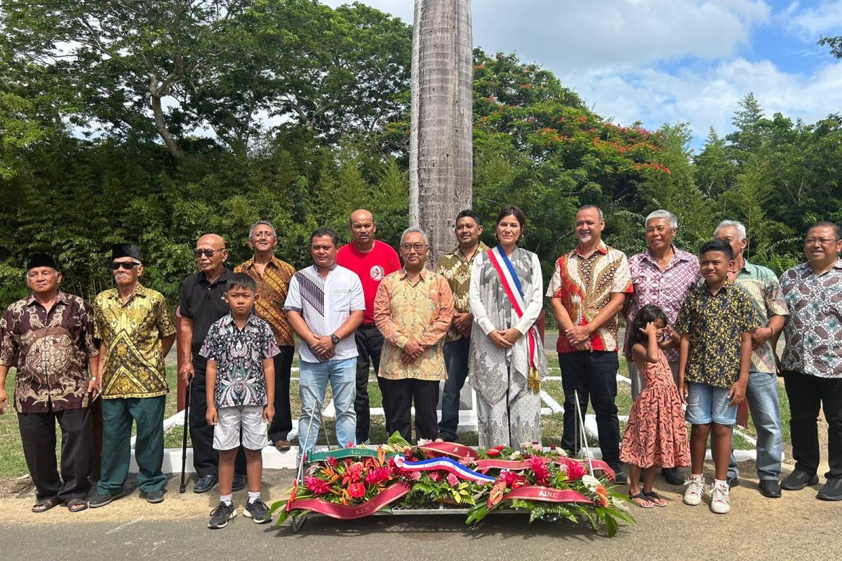 Ini perayaan 128 tahun kedatangan orang Jawa di Kaledonia Baru